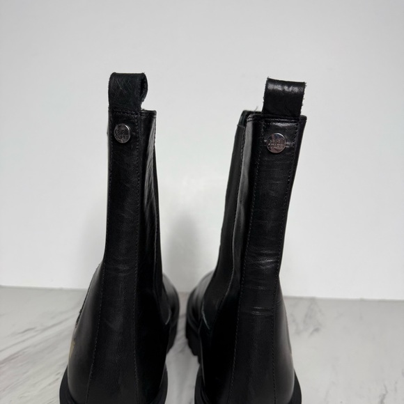 Cavalli Class Black Chelsea Lug Sole Platform Boot 37 - Picture 5 of 16